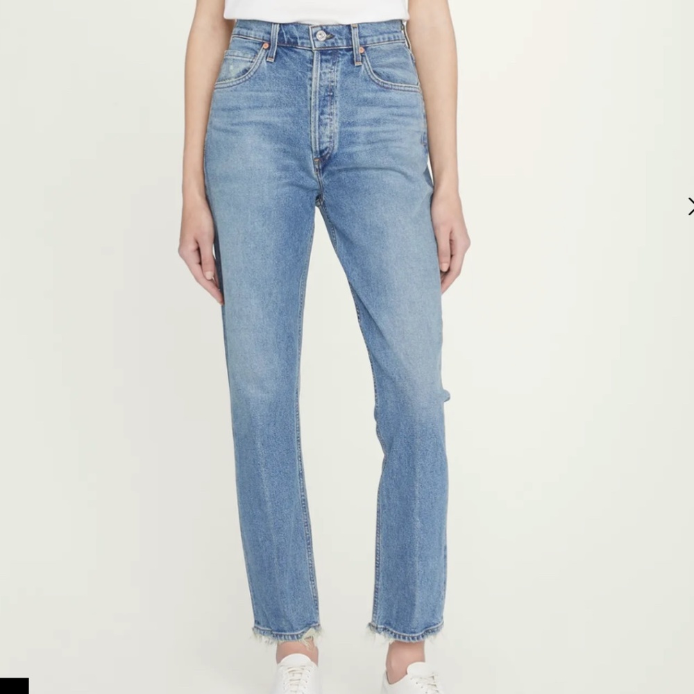 Citizens of Humanity Jolene Jeans Dimple Wash Size 31